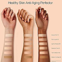 Neutrogena Healthy Skin Anti-Aging Perfector Tinted Facial Moisturizer and Retinol Treatment with Broad Spectrum SPF 20 Sunscreen with Titanium Dioxide, 20 Fair to Light, 1 fl. oz