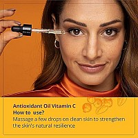 Avalon Organics Vitamin C Oil , Anti-Aging Serum with Essential Fatty Acids, Vitamin E, Hydrating & Brightening Serum, Helps Reduce Lines & Wrinkles