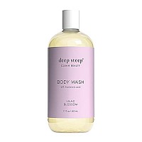 Deep Steep Argan Oil Body Wash, Lilac Blossom, 17 Ounce