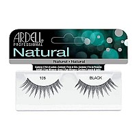 Ardell Glamour Eye Lashes, 106 Black