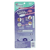 Swisspers Double Tipped Cotton Swabs 500 ea (Pack of 2)