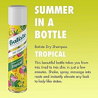 Batiste Dry Shampoo, Tropical Fragrance, 6.73 Fl. Oz. (Pack Of 3)