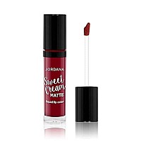 Jordana Sweet Cream Matte Liquid Lip Color 11 Red Velvet Cake