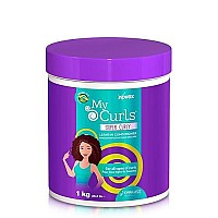 NOVEX My Curls Super Curly Deep LEAVE IN Conditioner - 35 oz. - Defines Curls - Controls Volume - Reduces Frizz - Adds Softness - For All Curly Hair Types