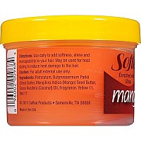 Softee Mango Shea Butter Daily Hair Dress, 3 Ounce Jar (1)