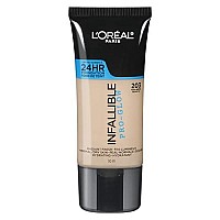 Loreal Paris Makeup Infallible Up To 24Hr Pro-Glow Foundation, 203 Nude Beige, 1 Fl; Oz.