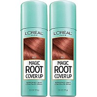 L'Oreal Paris Hair Color Root Cover Up Hair Dye Red 2 Ounce (Pack of 2) (Packaging May Vary)