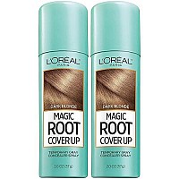 L'Oreal Paris Hair Color Root Cover Up Hair Dye Dark Blonde 2 Ounce (Pack of 2) (Packaging May Vary)