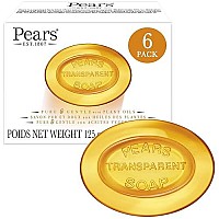 Pears Transparent Soap Gentle Care 4.4 Oz. by Pears (6 Pack)