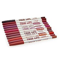 Sankuwen Waterproof Lip Liner Pencil, Pack Of 12