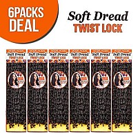 FreeTress Synthetic Hair Crochet Braids Water Wave Bulk 12 (6-Pack, 1)