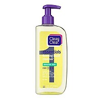 Clean & Clear Essentials Foaming Facial Cleanser for Sensitive Skin, Oil-Free Daily Face Wash to Remove Dirt, Oil & Makeup, 8 fl. oz