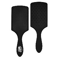 Wet Brush Paddle Detangler Hair Brush, Black - Wet Or Dry Comb For Women, Men & Kids - Removes Knots And Tangles, Best For Natural, Straight, Thick And Curly Hair - Pain Free For All Hair Types