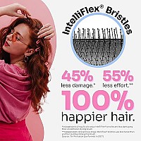 Wet Brush Paddle Detangler Hair Brush, Black - Wet Or Dry Comb For Women, Men & Kids - Removes Knots And Tangles, Best For Natural, Straight, Thick And Curly Hair - Pain Free For All Hair Types