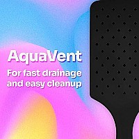 Wet Brush Paddle Detangler Hair Brush, Black - Wet Or Dry Comb For Women, Men & Kids - Removes Knots And Tangles, Best For Natural, Straight, Thick And Curly Hair - Pain Free For All Hair Types