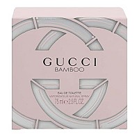 Gucci Bamboo | Eau De Toilette Spray | Fragrance For Women | Floral And Woody Scent With Key Notes Of Casablanca Lily, Bergamot, And Orange Blossom | 75 Ml / 2.5 Fl Oz