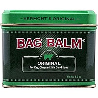 Vermont's Original Bag Balm for Dry Chapped Skin Conditions 8 Ounce Tin