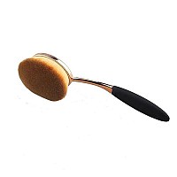 Yoseng Oval Foundation Brush Large Toothbrush makeup brushes Fast Flawless Application Liquid Cream Powder Foundation