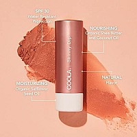 Coola Organic Tinted Lip Balm Mineral Sunscreen With Spf 30, Dermatologist Tested Lip Care For Daily Protection, Vegan, Skinny Dip, 015 Oz