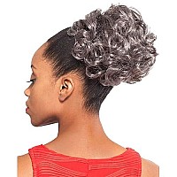 DS004 (Foxy Silver) - Synthetic Ponytail in 280