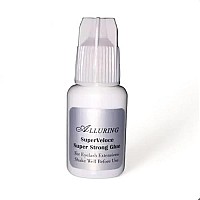 Alluring Super Veloce Adhesive 3D Volume Glue - Low Fumes, Strong, Great Retention, Fast Drying Size 5ml