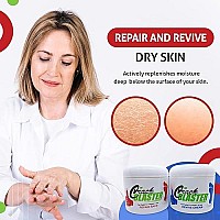 Crack Blaster Repair - Cracked Skin, Heel, Finger Healing Balm and Crack Blaster Revive Dry Skin and Body Cream