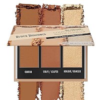 Black Radiance True Complexion Contour Palette, Light to Medium, 0.38 Ounce