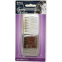 Goody Women Classics Multi Pack Short Side Combs, 8 Count