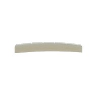 Kaish 42X32Mm Curved Bottom Pure Cattle Bone Electric Guitar Nut For Strat Tele Guitars