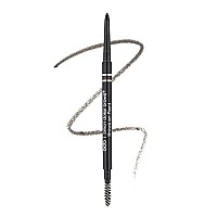 Billion Dollar Brows On Point Waterproof Micro Eyebrow Pencil - Raven Black, Super-fine and Self-sharpening Tip for Natural, Blendable Lines