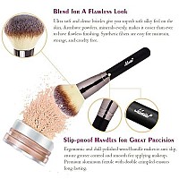 Matto Powder Mineral Brush - Makeup Brush for Large Coverage Mineral Powder Foundation Blending Buffing 1 Piece