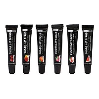 Set of 6 BEAUTY TREATS Sugar Lip Scrub Tube