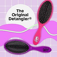 Wet Brush Original Detangling Hair Brush, Pink & Purple - Ultra-Soft IntelliFlex Bristles - Detangler Brush Glide Through Tangles With Ease For All Hair Types - For Women, Men,Wet & Dry Hair