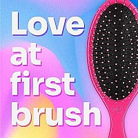 Wet Brush Original Detangling Hair Brush, Pink & Purple - Ultra-Soft IntelliFlex Bristles - Detangler Brush Glide Through Tangles With Ease For All Hair Types - For Women, Men,Wet & Dry Hair