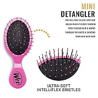 Wet Brush Original Detangler Hair Brush - Pink (Pack of 3) - Exclusive Ultra-soft IntelliFlex Bristles - Glide Through Tangles With Ease For All Hair Types - For Women, Men, Wet And Dry Hair