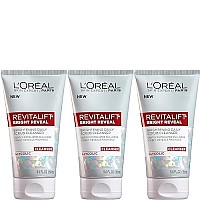 L'Oreal Paris Skin Care Revitalift Bright Reveal Cleanser, 3 Count