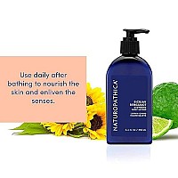 Naturopathica Sicilian Bergamot Body Lotion - Daily Citrus Body Moisturizer w/Orange, Clementine, Grapefruit and Aloe - Made in USA, 8.4 oz. (250 ml)