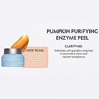 Naturopathica Pumpkin Purifying Enzyme Peel - Daily Facial Exfoliator for All Skin Types - Vegan, Made in USA, 1.7 oz. (50 ml)