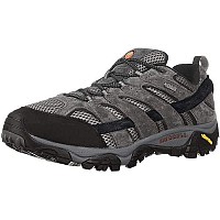 Merrell Mens Moab 2 Wtpf Hiking Shoe, Granite, 13 Us