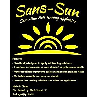 Tan Physics True Color Tanner 8 oz w/ Tanning Mitt by Sans-Sun