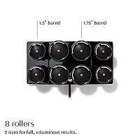 T3 - Volumizing Hot Rollers LUXE | Premium Hair Curler Set for Long Lasting Volume, Body & Shine | Set of 8-4 XL (1.75) & 4 Large (1.5)