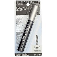 Maybelline Full 'N Soft Washable Mascara, Very Black, 0.28 fl. oz. (Pack of 3)