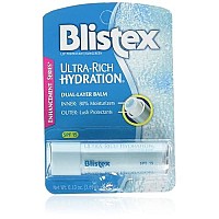 Blistex Ultra-Rich Hydration Dual Layer Lip Balm, Spf 15.13 Oz (Pack Of 2)