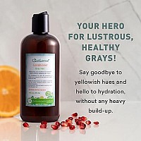 Just Nutritive Gray Hair Conditioner | Gray Hair Treatment | Just Natural Hair Care | Natural Conditioner 16 Oz.