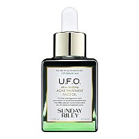 Sunday Riley U.F.O. Ultra-Clarifying BHA Salicylic Acid and Tea Tree Acne Treatment Face Oil, 1.18 Fl Oz