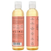 Shea Moisture Body Oil with Coconut & Hibiscus for Bath and Shower, Coconut Massage Oil & Coconut Body Oil, Shea Moisture Body Oil with Hibiscus Flower Extracts (2 Pack, 8 Oz Ea)