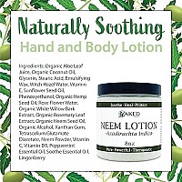 Zatural Neem Hand & Body Lotion-Soothe, Heal, Protect (8 Ounce)