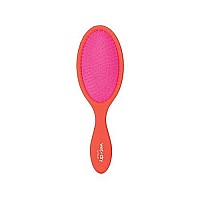 Cala Wet-n-dry orange & hot pink hair brush