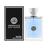 Versace Pour Homme for Men Eau De Toilette Natural Spray 3.4 Ounce