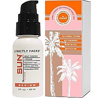 Sun Labs Sunless Facial Tanning Lotion for a Golden Glow - Medium - 2 fl. oz. Travel Bottle